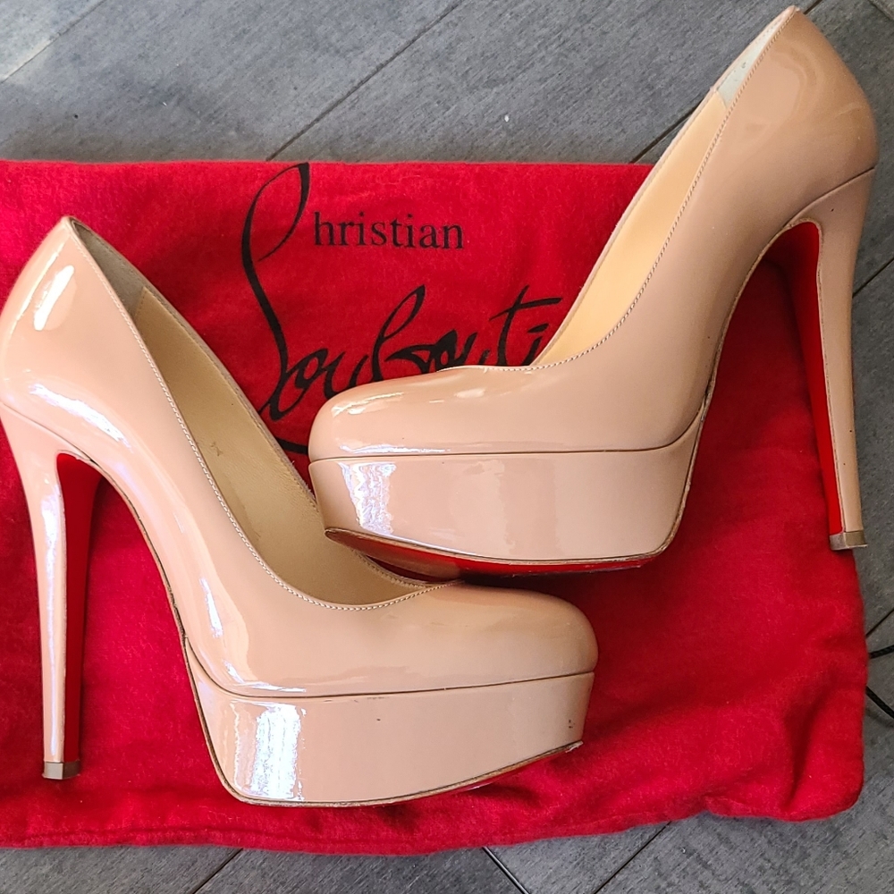 Christian Louboutin Bianca 140 patent calf